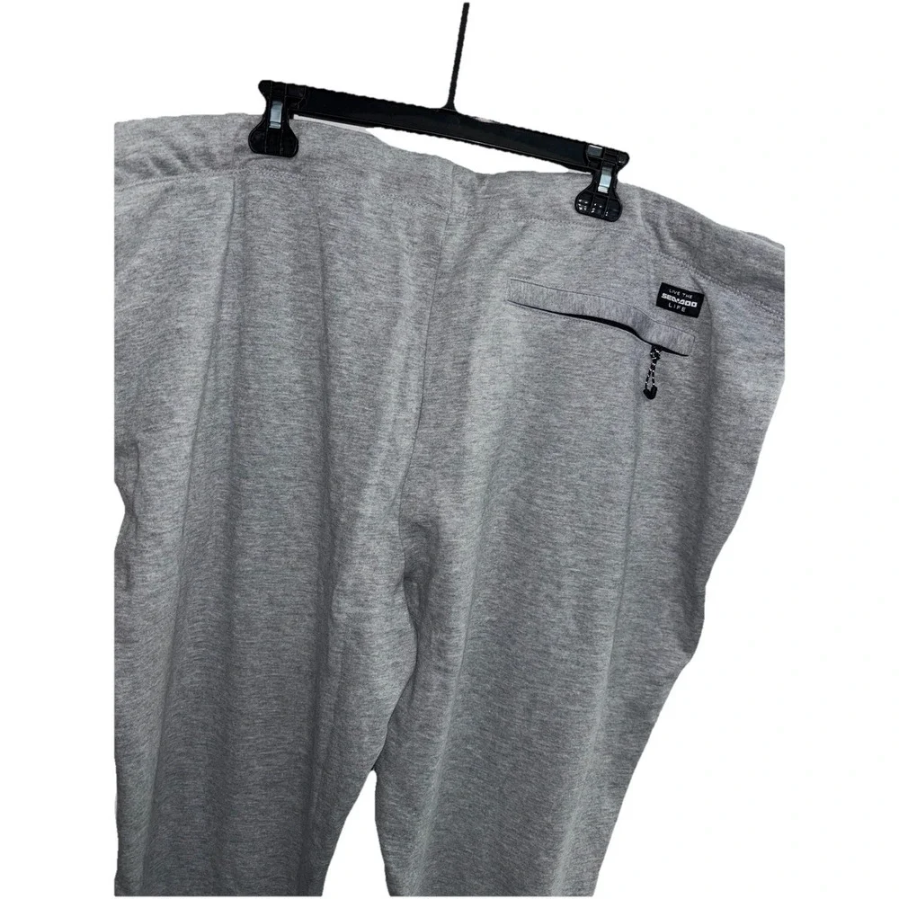 NWT Sea-Doo Mens French Terry Jogger Pants Gray 3XL Big & Tall Lounge Sweatpants
